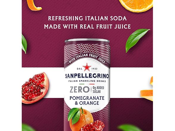 Sanpellegrino Pom & Orange, 0g Added