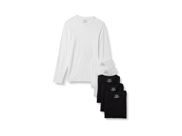 Black/White Long Sleeve