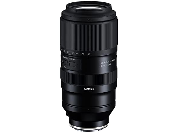Tamron 50-400mm f/4.5-6.3 Di III VC VXD Lens for Sony Full Frame Mirrorless Cameras Black