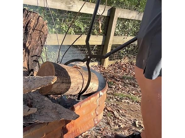 USENIOR Heavy Duty Firewood Tongs