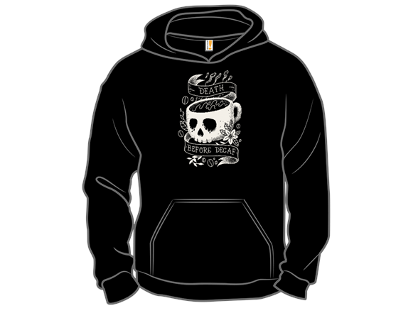 Death Before Decaf Tattoo