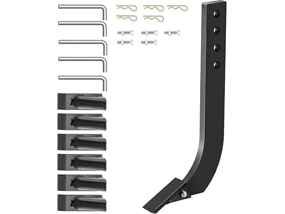 5pcs Box Blade Shank, 16\'\' Scarifier Shank