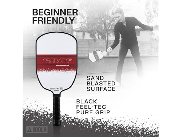 JOOLA GRAF CHAMPION 12mm Pickleball Paddle -
