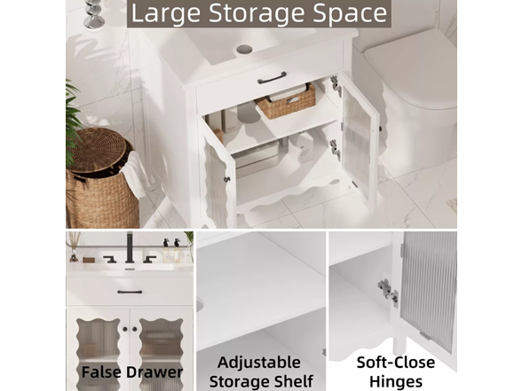 Christopher Knight Home Wiro Modern 31" Vanity