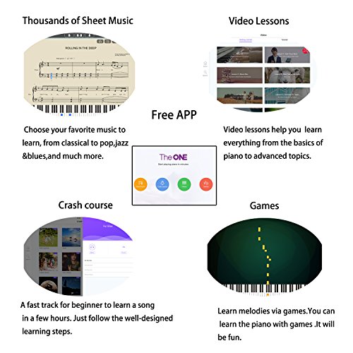 The ONE Smart Piano Portable Keyboard - Gallery 12