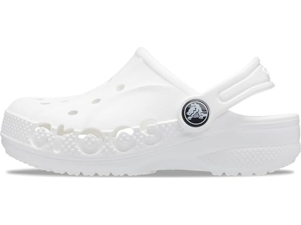 Crocs Baya Kids Clog White