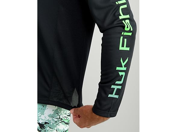 HUK Men's Vented Fishing Hoodie,S
