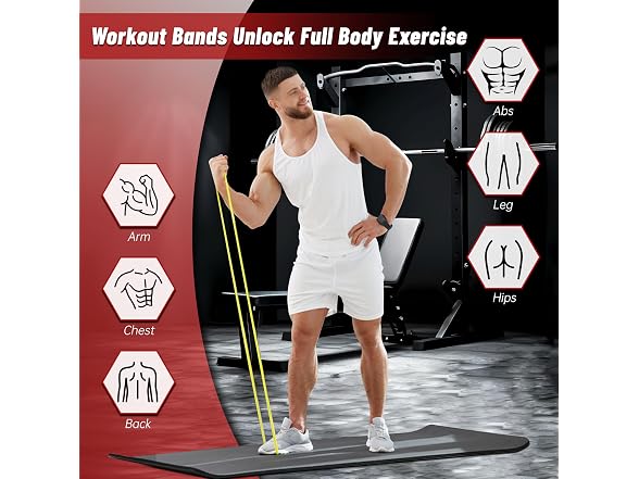 Jamestry 5Pcs Resistance Bands