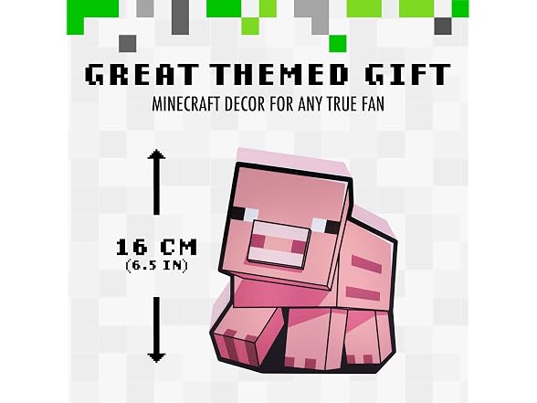Paladone Minecraft Pig Night Light - Gallery 2