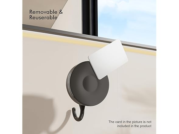 Funnacle Suction Hooks for Shower Towel