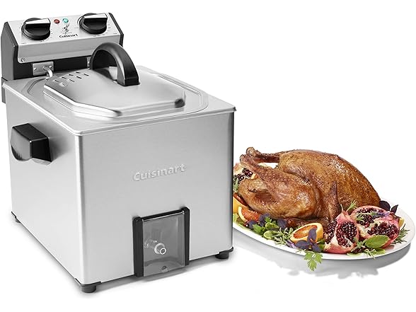 Cuisinart CDF-500FR 5 liter Extra-Large Rotisserie Deep Fr