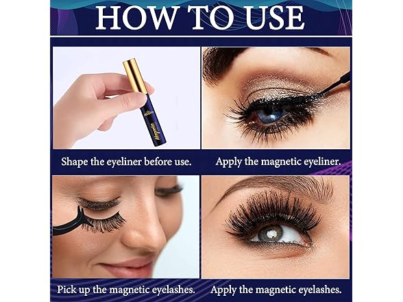 MENAKA Magnetic Eyelashes Kit
