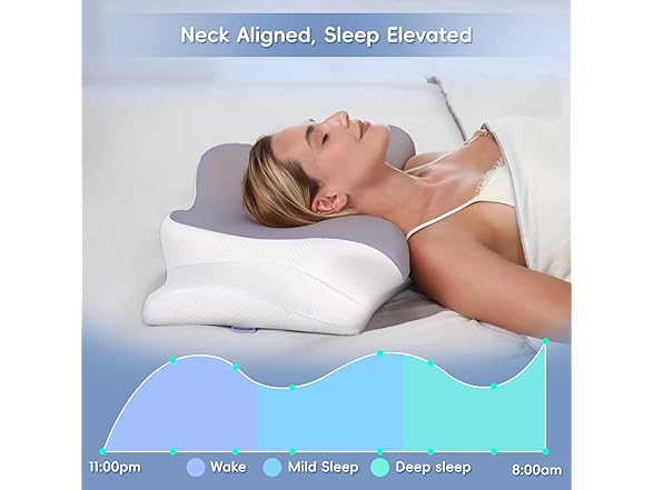 PAYHUIN Cervical Neck Pillow