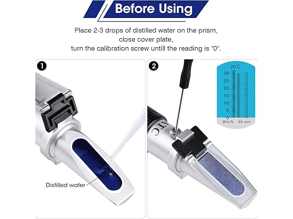 Optical Hydrometer Brix Refractometer