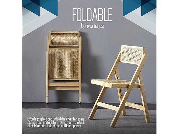 Ibiza Rattan Folding Chair (2Pk)