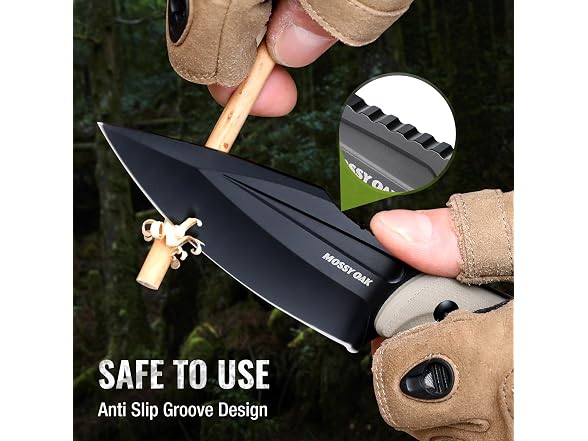 Mossy Oak Hunting Knife with Sheath