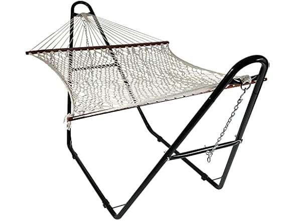 Sunnydaze Decor CDWHWS-MHS-Combo Rope Hammock
