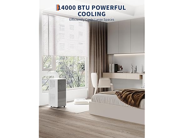 GarveeLife 14,000 BTU Portable 3-in-1 Air Conditioner