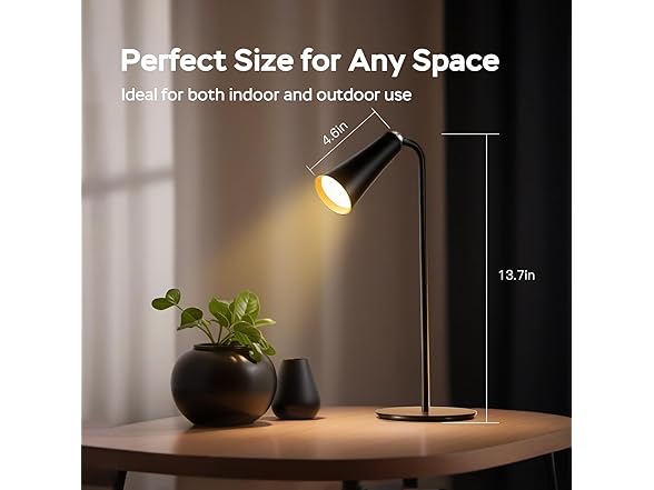Arttty 4-in-1 Magnetic LED Desk Lamp