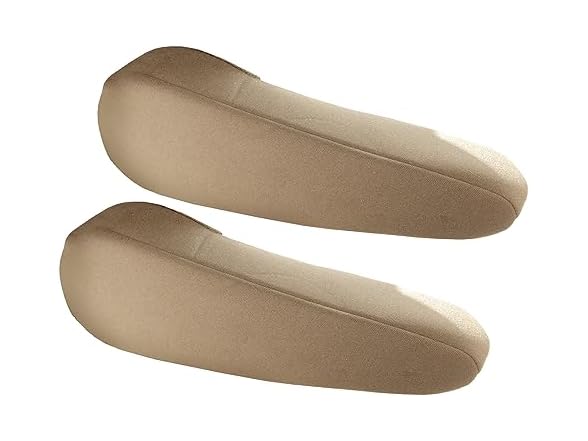 FH Group Flat Cloth Fabric Beige Armrest Cover
