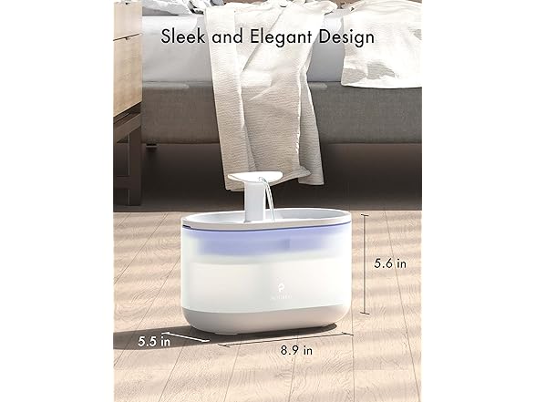 PETLIBRO Cat Water Fountain, 71fl oz/2.1L