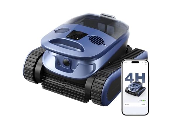 5600GPH Robotic Pool Cleaner,240Min