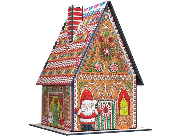 Gingerbread House 3D Puzzle