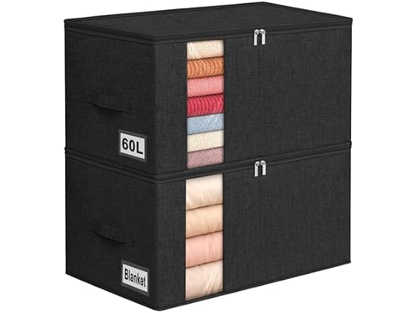 Boailydi Rigid Blanket Storage Bags