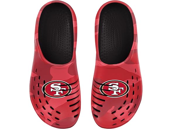 FOCO NFL Mens Tonal Camo Clog