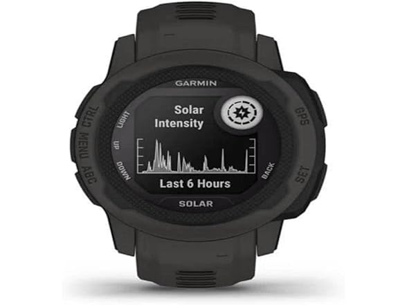 Garmin Instinct 2S Solar Rugged GPS Smartwatch, Graphite (Open Box)