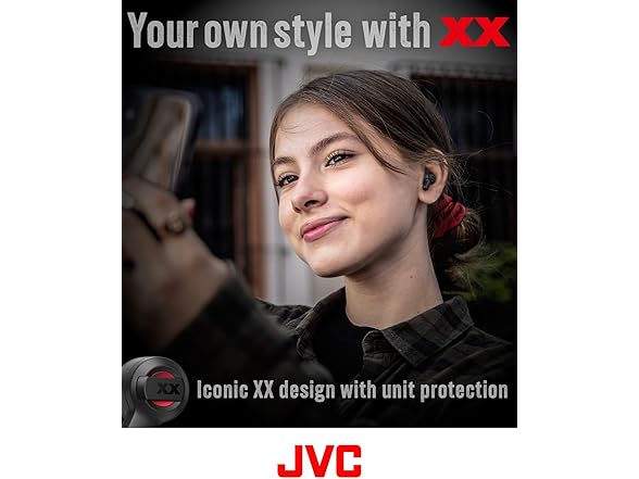 JVC XX True Wireless IPX55 Earbuds