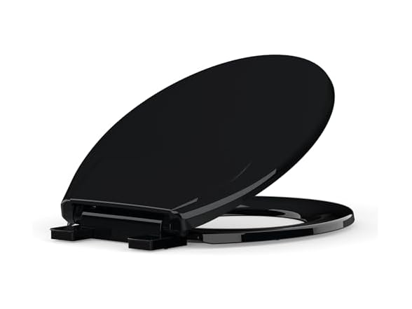 OUTLANE Elongated Toilet Seat, Slow Close