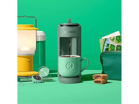 Keurig K-Mini Mate Single Serve K-Cup Coffee Maker- Green