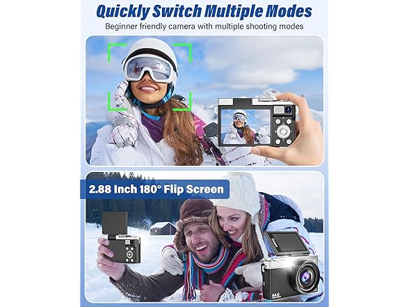 Bhagdaoe 2025 New 4K Digital Camera