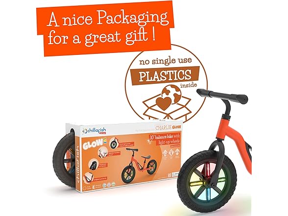 Chillafish Charlie Glow Baby Balance Bike