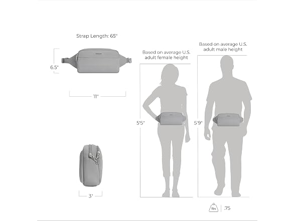 Travelon Anti-Theft Roam XL Belt Bag