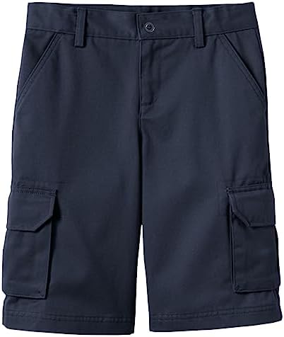 Boys Stretch Cotton Cargo Shorts
