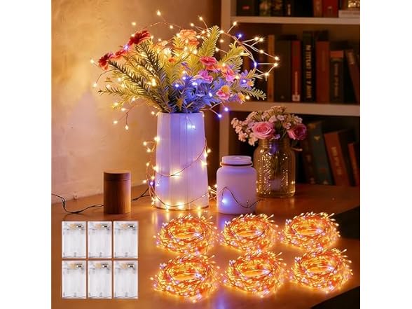 Brightown Twinkle Lights Battery Operated with Timer