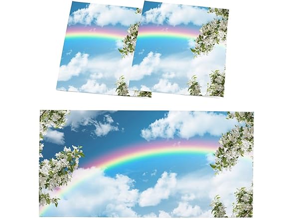 Fluorescent Light Covers 4x2ft 2Pcs