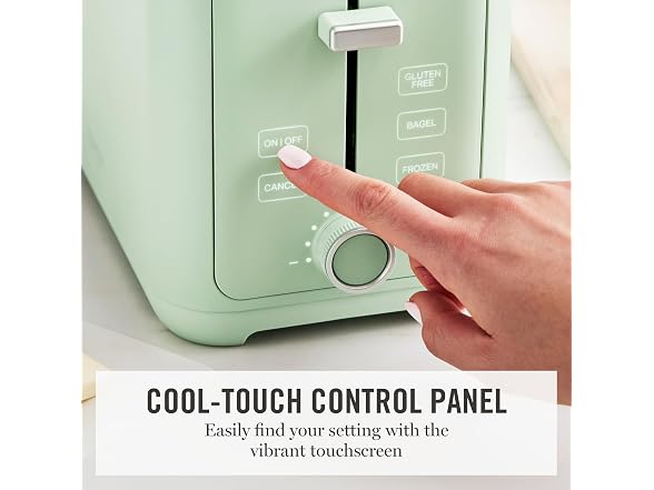 Martha Stewart 2-Slice Toaster Honeydew