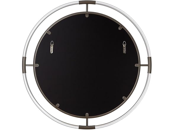 Chrome Acrylic & Metal Frame Mirror
