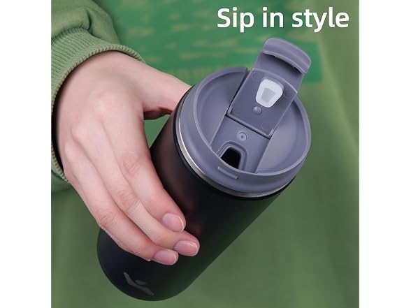 Konokyo 12oz Travel Coffee Mug with Lid