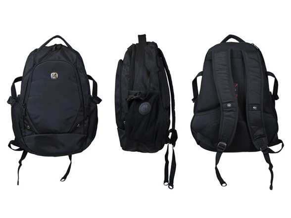 GBH WC-----Backpacks - 9016 One Size Fits All Multi-Compartment Backpacks Classic Black