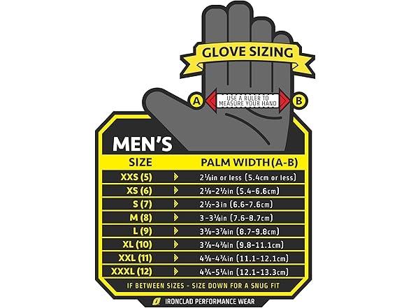Ironclad unisex adult Work Gloves