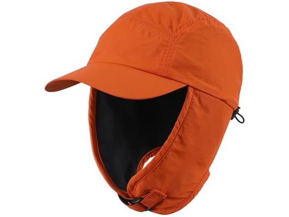 Home Kids Winter Hat Earflap Beanie Fleece