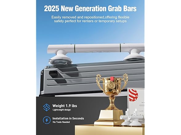 DOZAWA Grab Bars for Shower