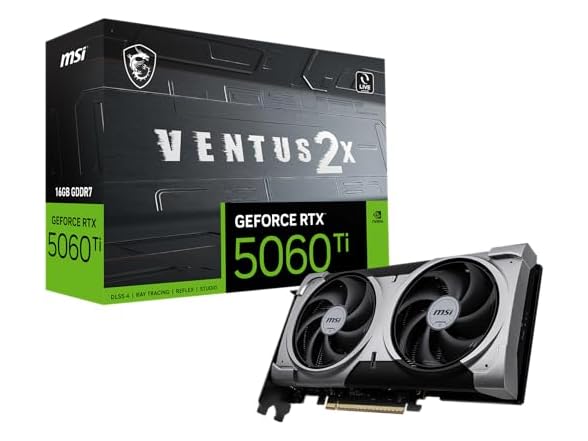 msi Gaming RTX 5060 Ti 16G Ventus 2X