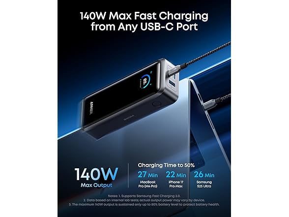 Anker Prime 26,250mAh 300W Powerbank (Base Not Included)