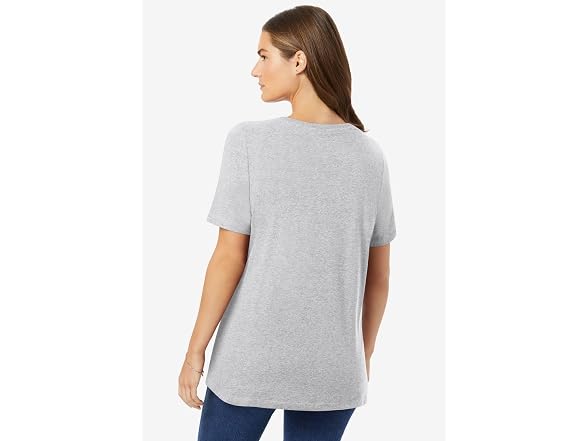 Woman Within Women (XL) Perfect Short-sleeve Tee