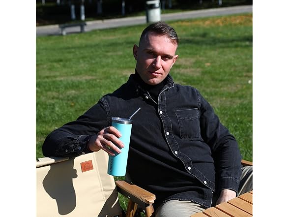 BJPKPK Skinny Tumbler with Lid 20 oz Sta
